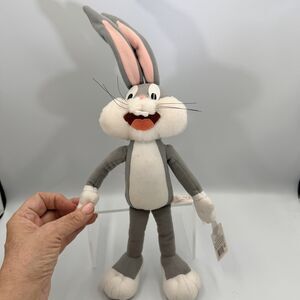 Vintage 1994 Bugs Bunny Plush Looney Tunes Applause Stuffed Animal  NWT w-Tags